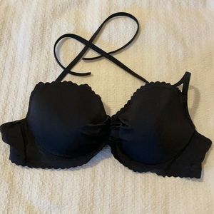 Black Victoria’s Secret Bikini Top